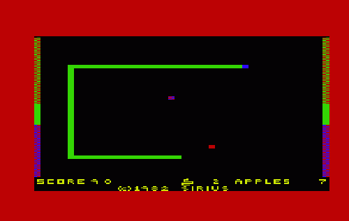 Snake Byte screenshot 2 for Vic-20